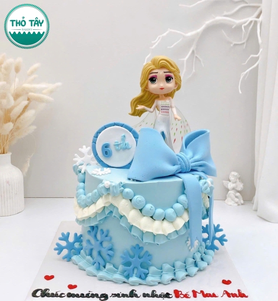 Bánh Kem công chúa cho bé gái hot 2026