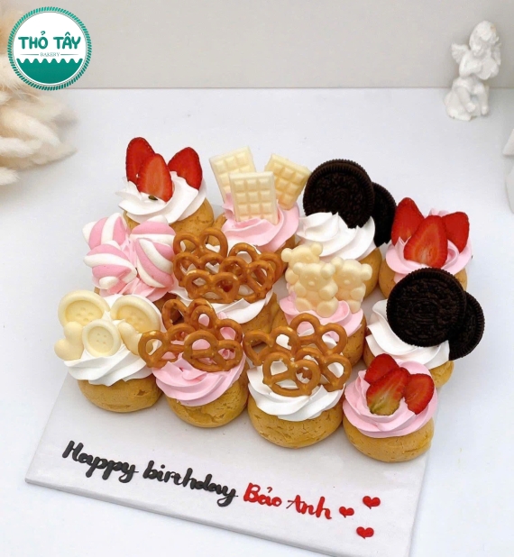 Bánh su dai mẫu đẹp 2026 tặng sinh nhật 