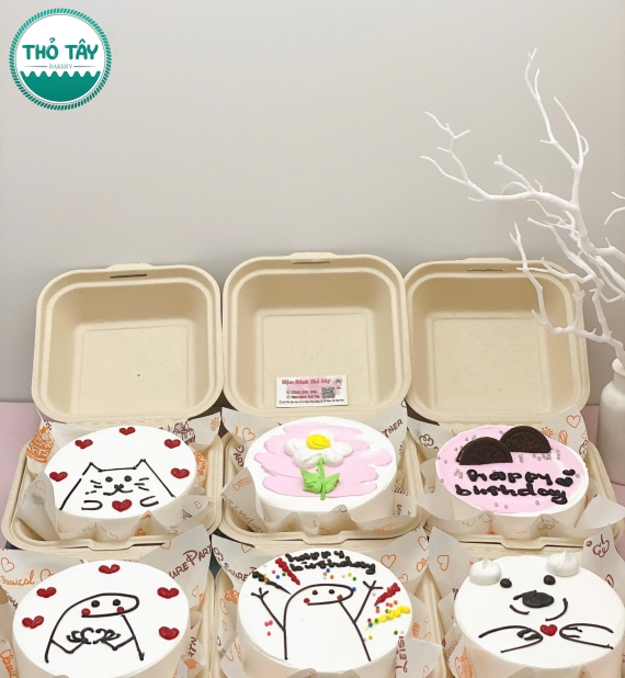 Bánh bento làm theo yêu cầu vẻ hình chibi hot tại Cần Thơ
