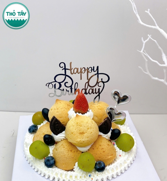 Bánh su dai mẫu đẹp 2026 tặng sinh nhật cho chị gái