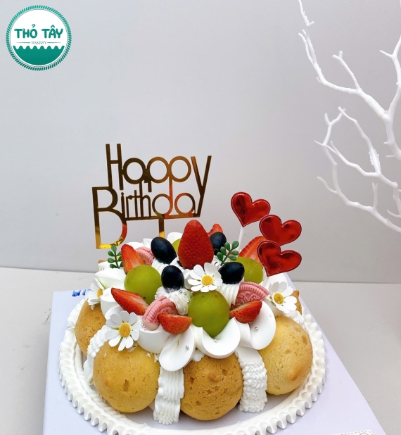 Bánh su dai mẫu đẹp 2026 tặng sinh nhật cho mẹ yêu 