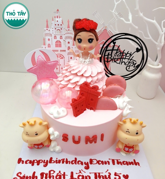 Bánh Kem Cho Bé Gái Công Chúa hot 2026