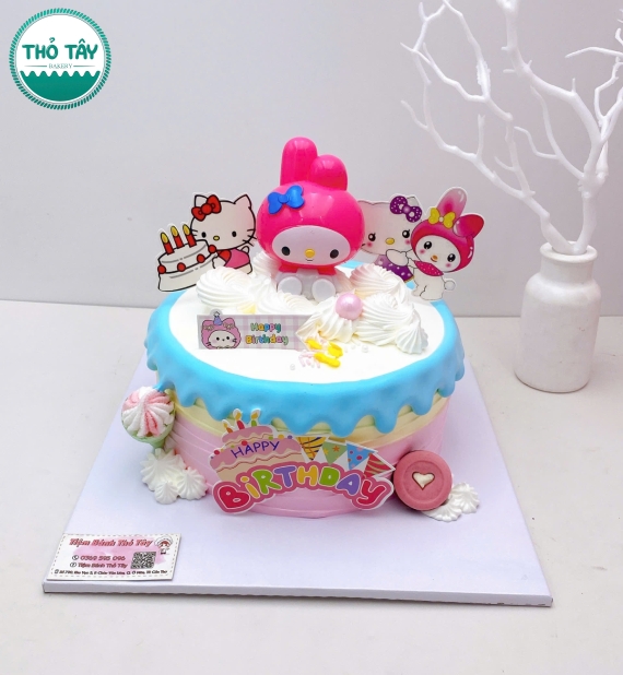 Bánh Kem dành cho bé gái tone hồng hot 2026