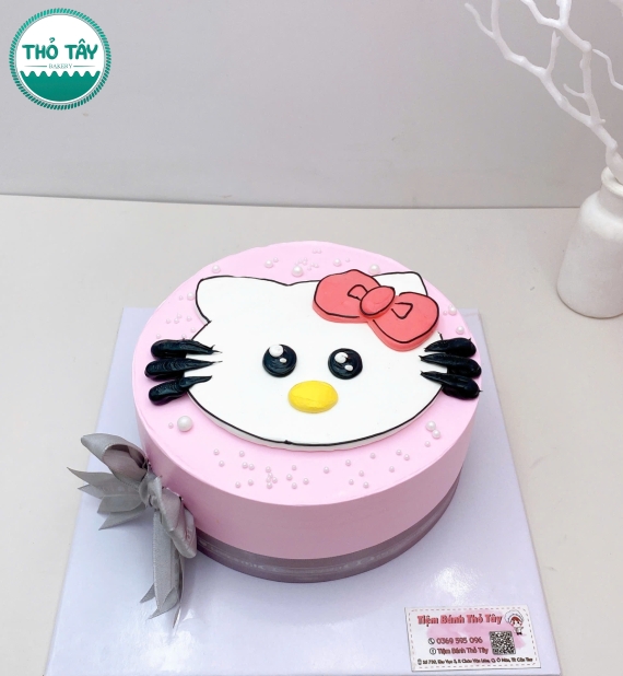 Bánh Kem dành cho bé gái vẻ hình chibi đáng yêu 