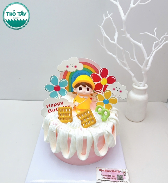 Bánh Kem dành cho bé gái mẫu bánh xinh xắn hot 