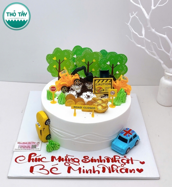 Bánh Kem Cho Bé Trai hot lên 4 tuổi 