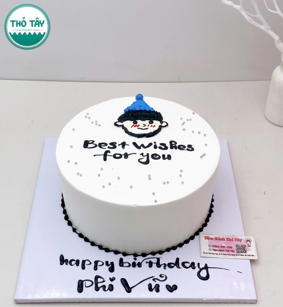 Bánh Kem Hàn Quốc tặng bạn nam hot 