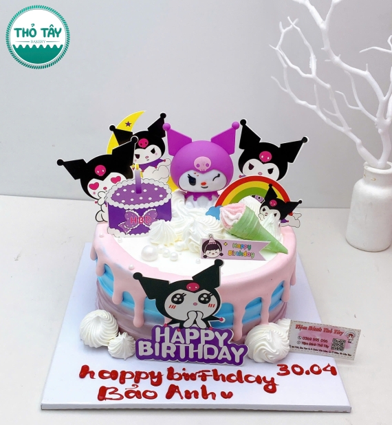 Bánh Kem dành cho bé gái yêu thích Kô Rô Mi