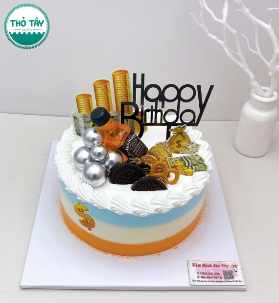 Bánh kem dành tặng nam bạn thân 