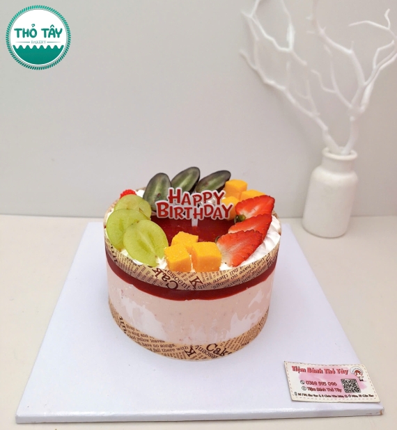 Bánh Kem Mousse Dâu