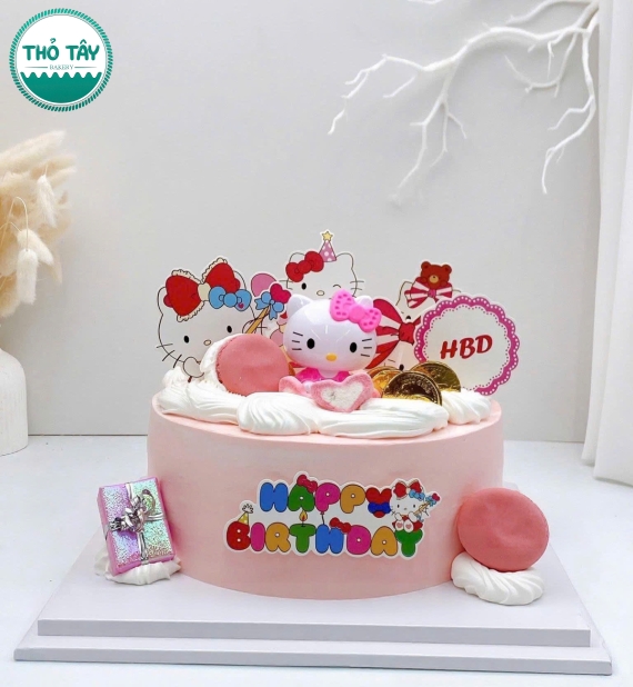 Bánh Kem dành cho bé gái tone hồng năm nay 