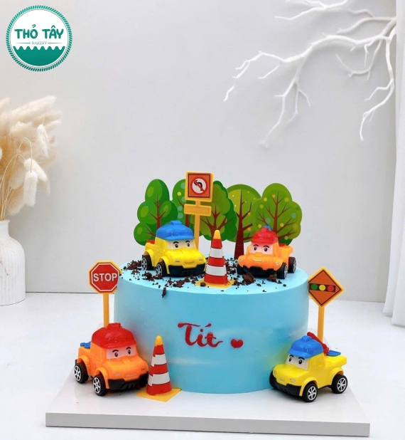 Bánh Kem Cho Bé Trai lên 4 tuổi 