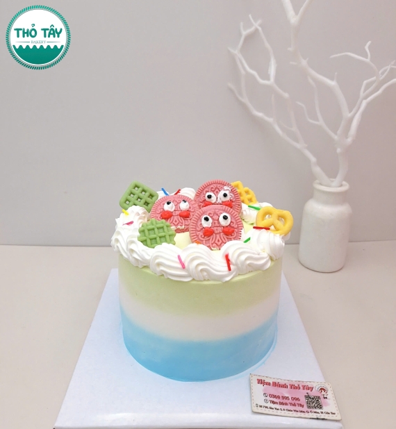 Bánh Kem dành cho bé gái siêu đáng yêu 