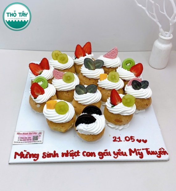 Bánh su dai chúc mừng sinh nhật con gái yêu 