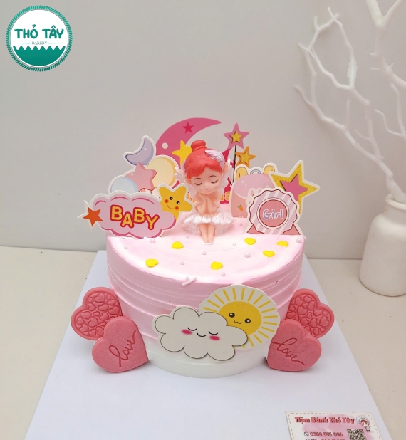 Bánh Kem dành cho bé gái hot năm nay lên 13 tuổi 