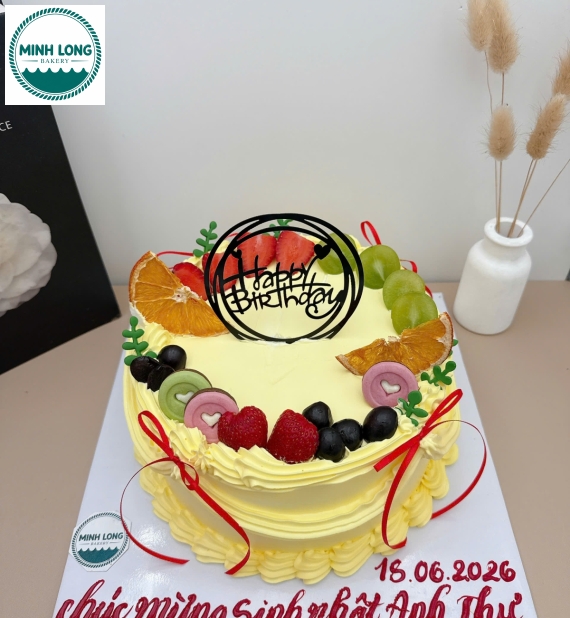 Bánh Kem dành tặng bạn thân mix trái cây 