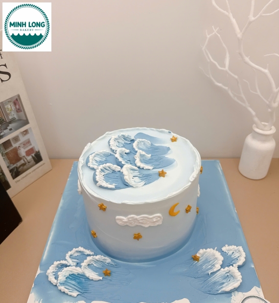 Bánh Kem dành cho team yêu thích biển 