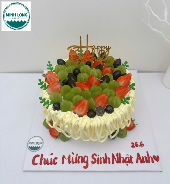Bánh Kem trái cây mix nhiều loại theo yêu cầu hot 