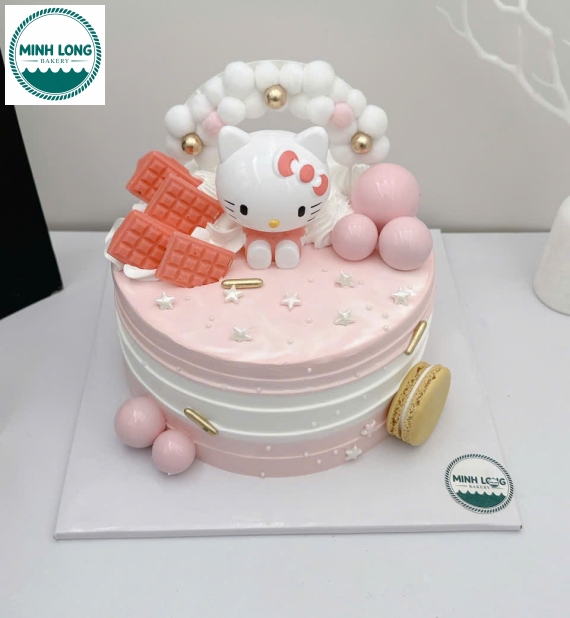Bánh kem tặng cho bé gái lên 3 tuổi 
