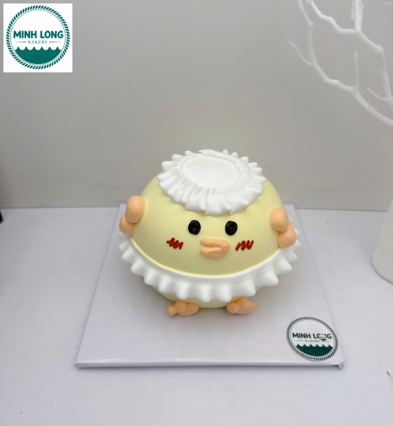 Bánh Kem Hàn Quốc vịt vàng đáng yêu 