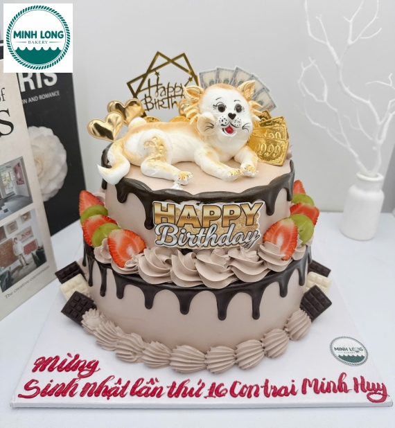 Bánh kem mẫu bánh 2 tầng đẹp 