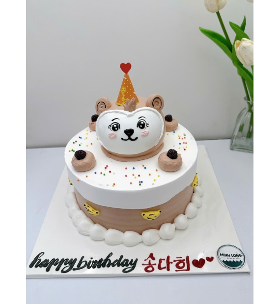 Bánh Kem Hàn Quốc tạo hình đáng yêu hiện nay 