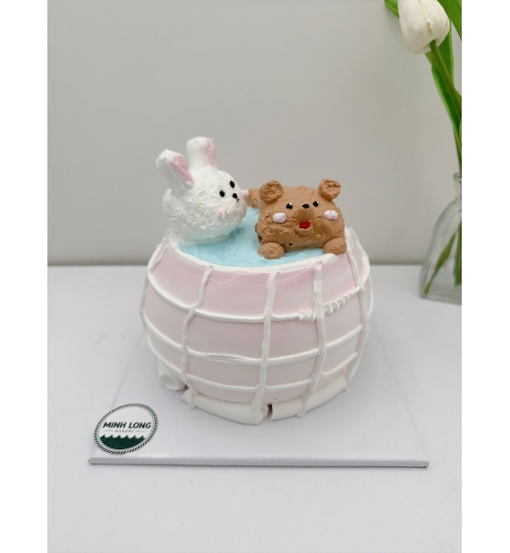 Bánh kem dành cho bé gái lên 11 tuổi làm theo yêu cầu 