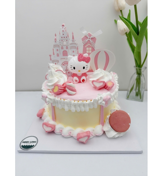 Bánh kem dành cho bé gái lên 12 tuổi làm theo yêu cầu 