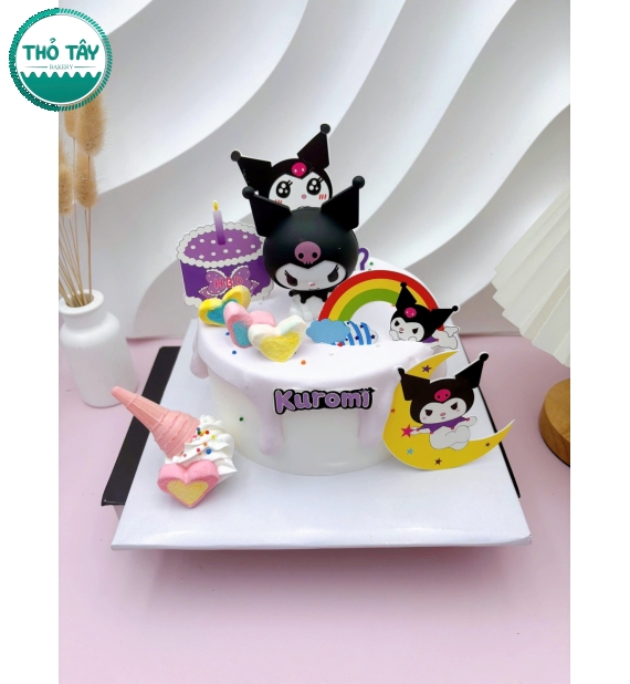 Bánh Kem Kô rô mi ,làm theo yêu cầu cho bé gái