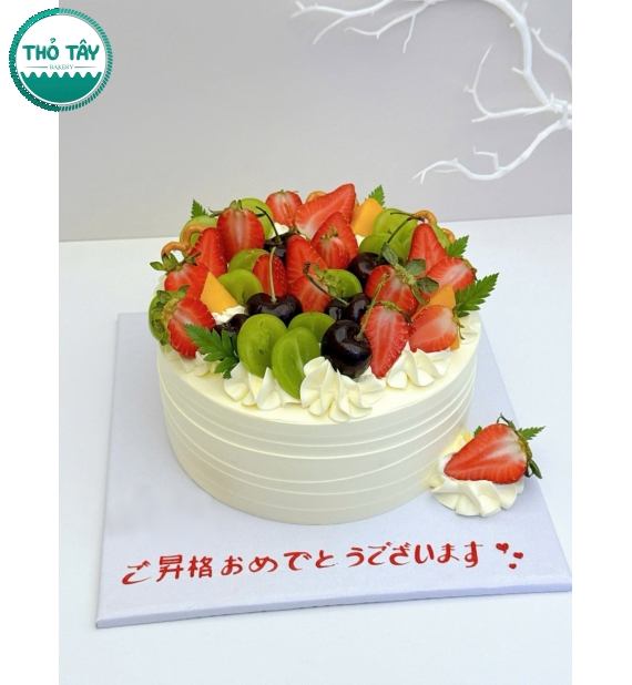 Bánh Kem trái cây vị phô mai ,bánh kem ngon cần thơ