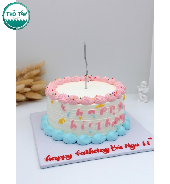 Bánh style hàn quốc mix màu bánh theo yêu cầu