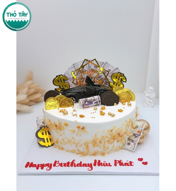 Bánh kem dành nam mẫu bánh hot 2026 tại Thỏ Tây