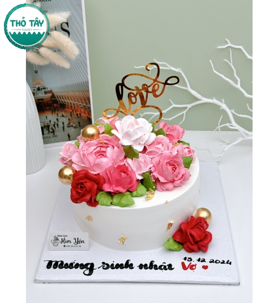 Bánh Kem mừng ngày 8/3 tặng mẹ