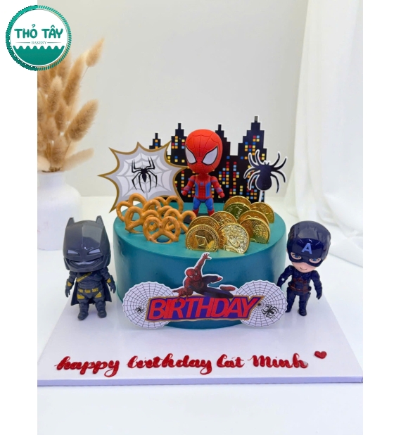 Bánh kem siêu anh hùng ngon Cần Thơ