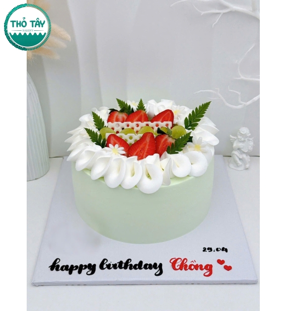 Mẫu bánh sinh nhật đơn giản năm 2025