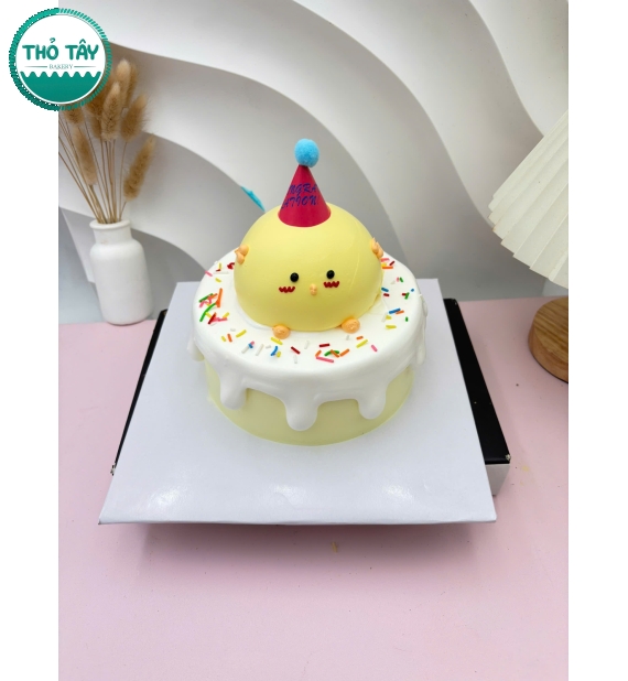 Bánh Kem hàn quốc chú gấu vàng