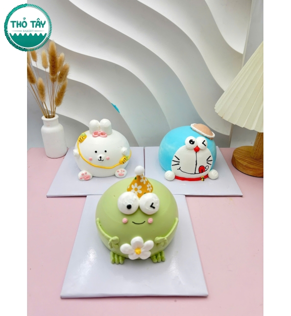 Bánh Kem tạo hình nhân vật hoạt hình