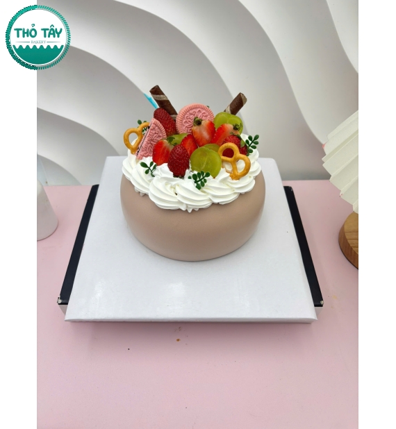 Bánh Kem túi tiền trái cây -tại thới lai cần thơ