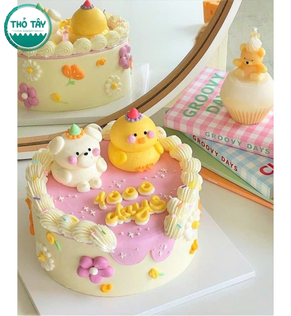 Bánh kem style Hàn Quốc tại cần thơ-làm bánh kem theo yêu cầu