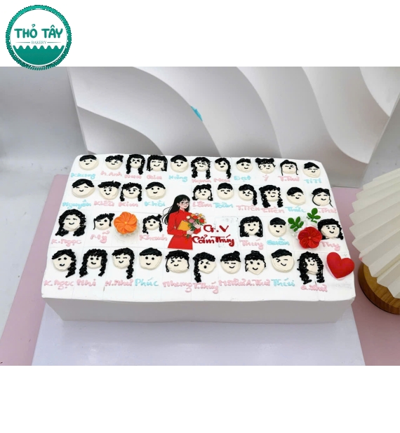 Bánh Kem dành tặng 20/11 tặng cô giáo toàn thể lớp học