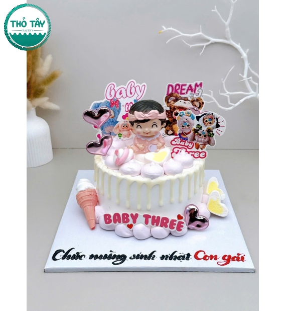 Bánh Kem dành cho con gái yêu giao ở Phước Thới -Ô môn