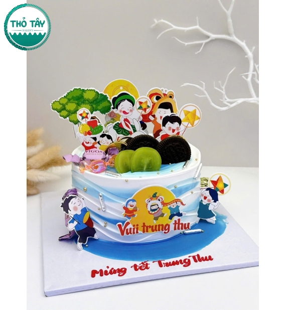 Bánh kem vui hội trung thu