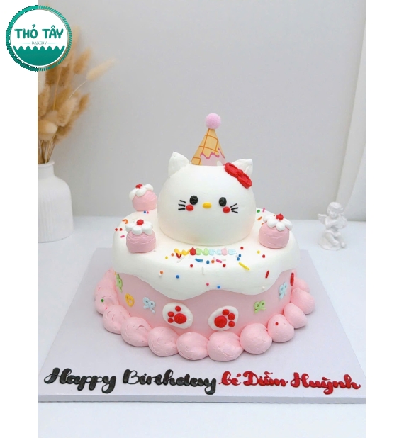 Bánh hàn quốc chúc mừng đơn giản