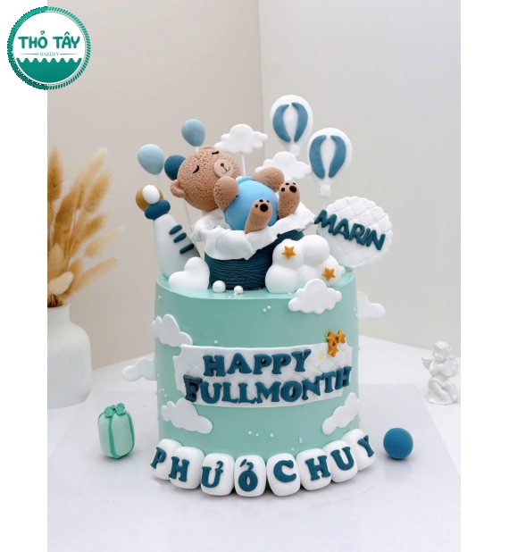 Bánh Kem thôi nôi dành cho bé trai mẫu đẹp 2025