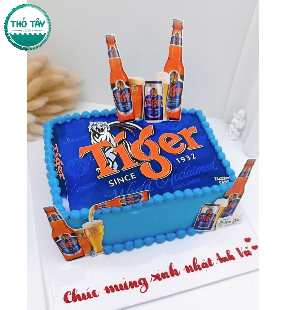 Bánh kem dành cho team mê tiger