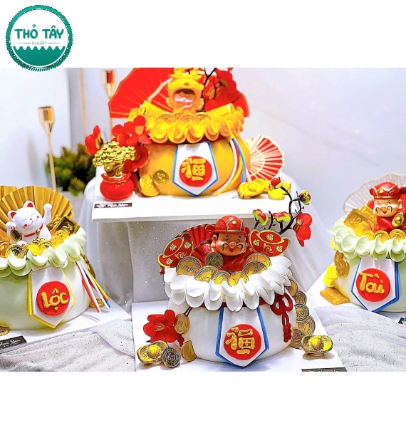 Bánh Kem chúc mừng tết khai trương năm 2026