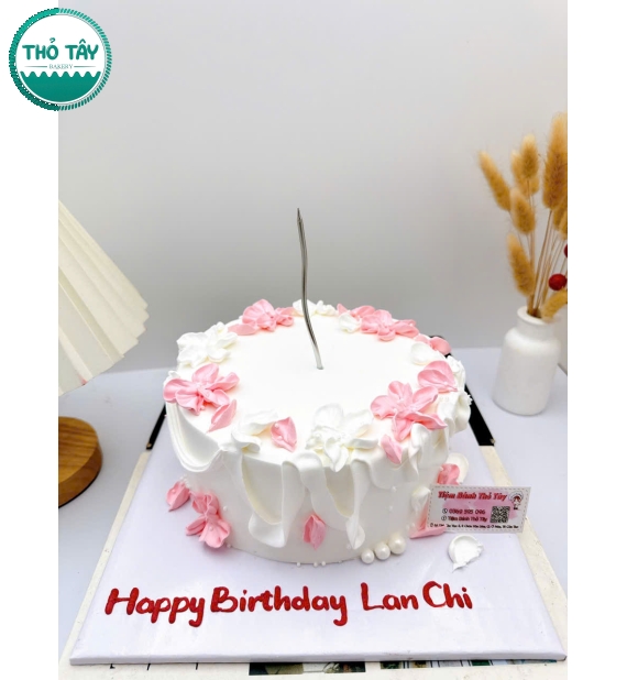 Bánh Kem dành cho nữ mẫu tặng sinh nhật 