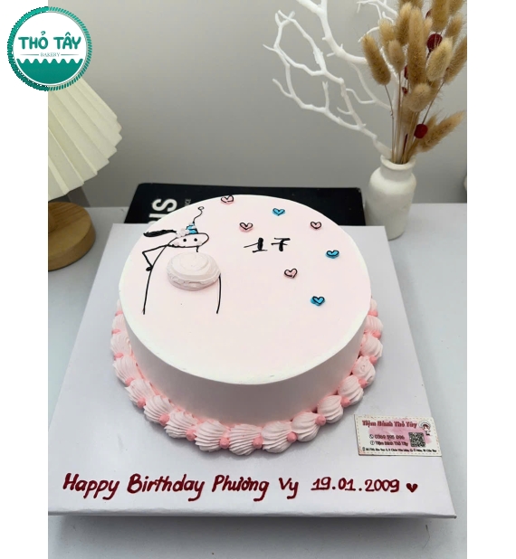 Bánh Kem dành cho nữ mẫu bánh đơn giản