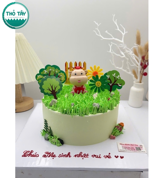 Bánh kem dành cho bé trai mừng con lên 4 tuổi mẫu làm theo yêu cầu