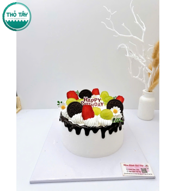 Bánh Kem trái cây mẫu bánh đơn giản hot tại cần thơ